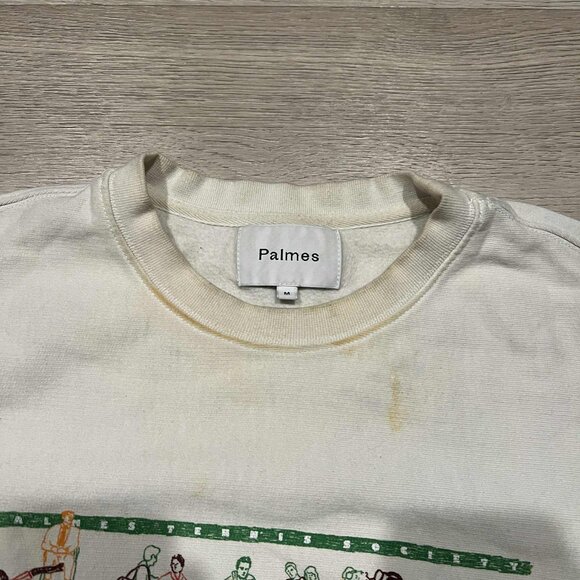 Palmes Tennis Society Spring/Summer 2022 Graphic Crewneck Sweater - Picture 3 of 8